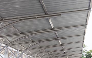 installing Moor Crichel metal roofing