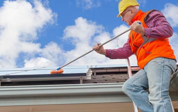 Moor Crichel soft wash roof cleaning